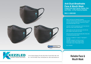 Anti-Dust Breathable Face & Mouth Mask 