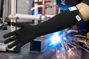 KEZZLED®-  full arm safety gloves/ Designer Gloves with Extended Arm Sleeves,